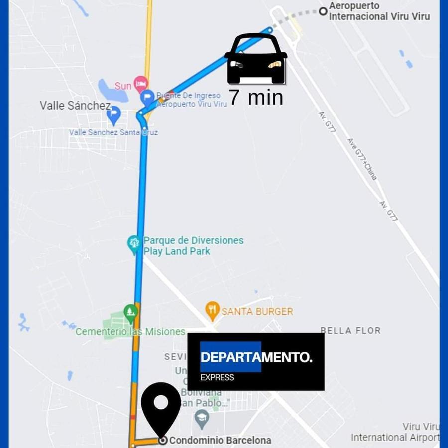 Despartamento Express Santa Cruz de La Sierra Kültér fotó